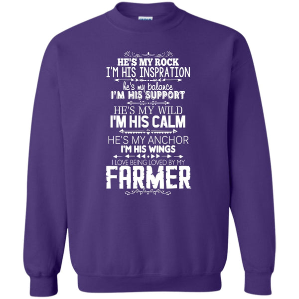 I Love Being Loved By My Farmer T Shirt, Coolest Farmer Sweatshirt