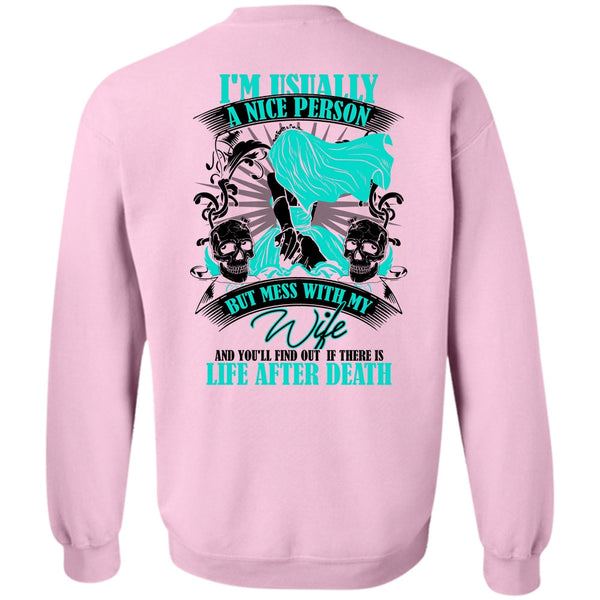 I Love Wife T Shirt, Mess With My Wife Sweatshirt