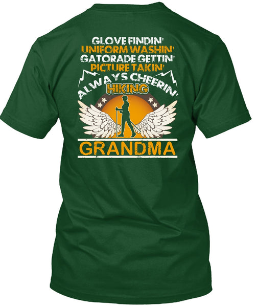 Hiking Grandma T Shirt, Picture Taking T Shirt