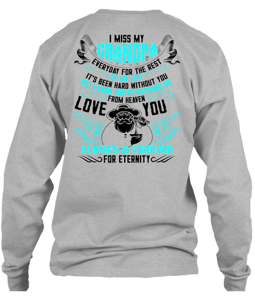 I Miss My Grandpa T Shirt, I Love Grandpa T Shirt