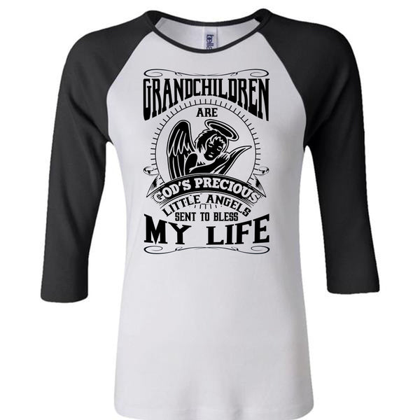 Grandchildren Are God's Precious Little Angels T Shirt, I Love Grandkid T Shirt, Awesome T-Shirts