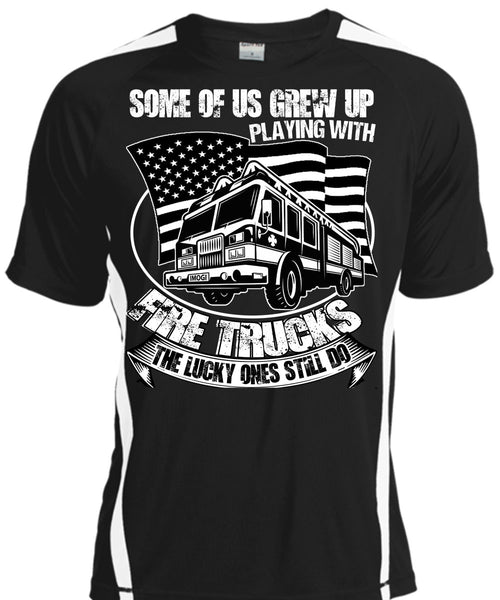 A black t-shirt with the shopify logo