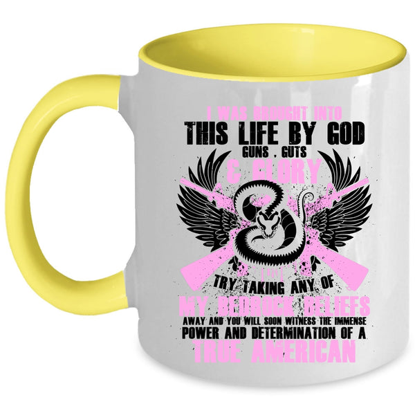 Cool Gift For my Friends Coffee Mug, Power Of A True American Accent Mug