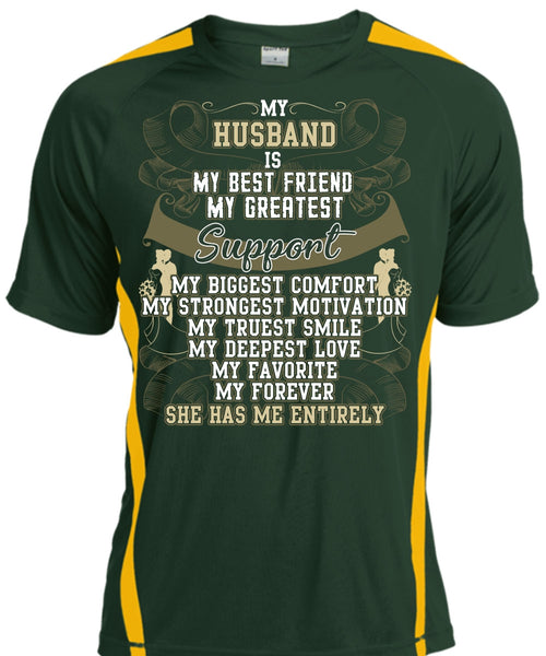 My Husband Is My Best Friend T Shirt, My Truest Smile T Shirt, Cool Shirt