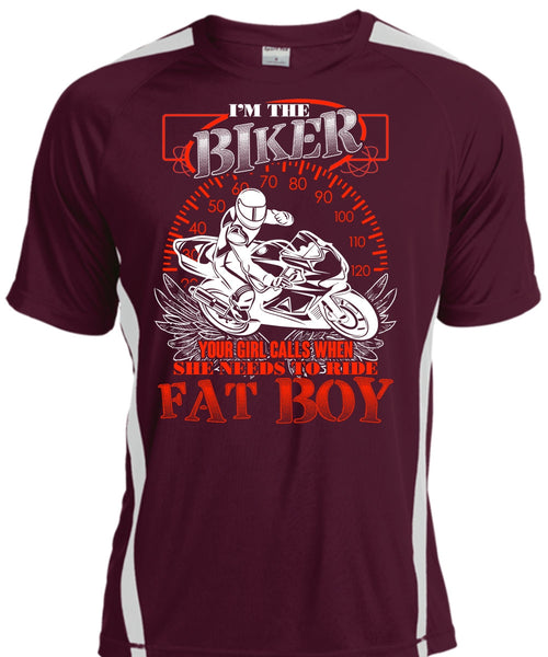 I'm The Biker T Shirt, Ride Fat Boy T Shirt, Cool Shirt