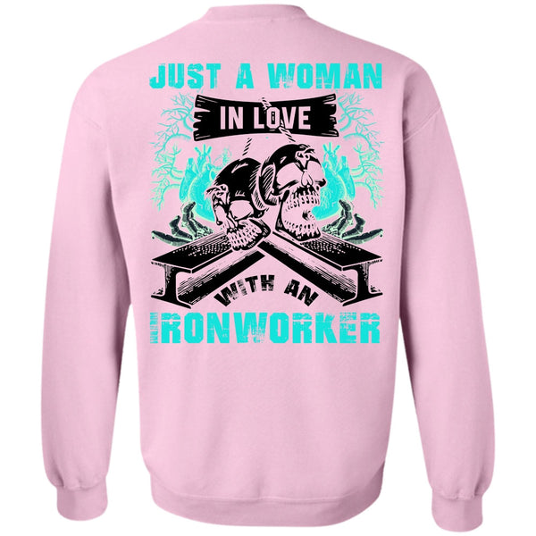 I Love Ironworker T Shirt, Love With An Ironworker Sweatshirt