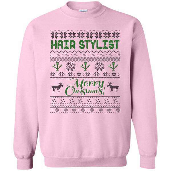 Gift For Merry Christmas T Shirt, Hair Stylist Merry Christmas Sweatshirt