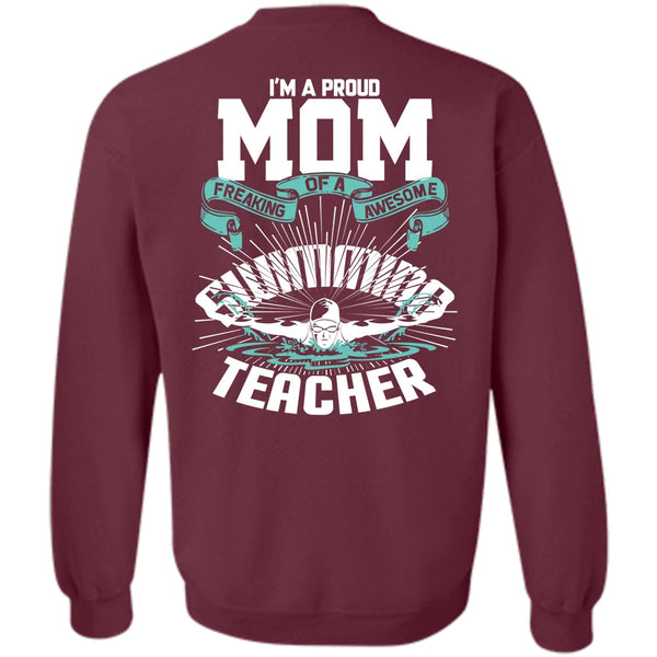 Awesome Swimming Teacher T Shirt, I Love Swimming Sweatshirt