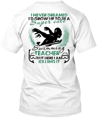 A black t-shirt with the shopify logo