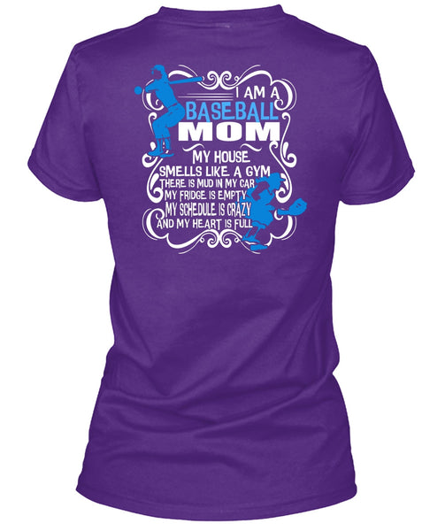 I Am A Baseball Mom T Shirt, Being A Baseball Player T Shirt