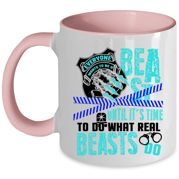 Cool Gift For Police Coffee Mug, Awesome Policeman Accent Mug