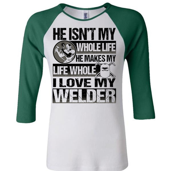 I Love My Welder T Shirt, I Love Welding T Shirt, Awesome T-Shirts