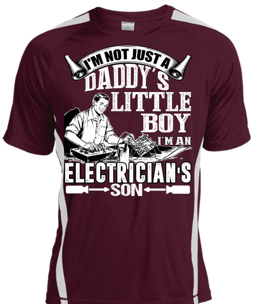 I'm An Electrician's Son T Shirt, Daddy's Little Boy T Shirt, Cool Shirt