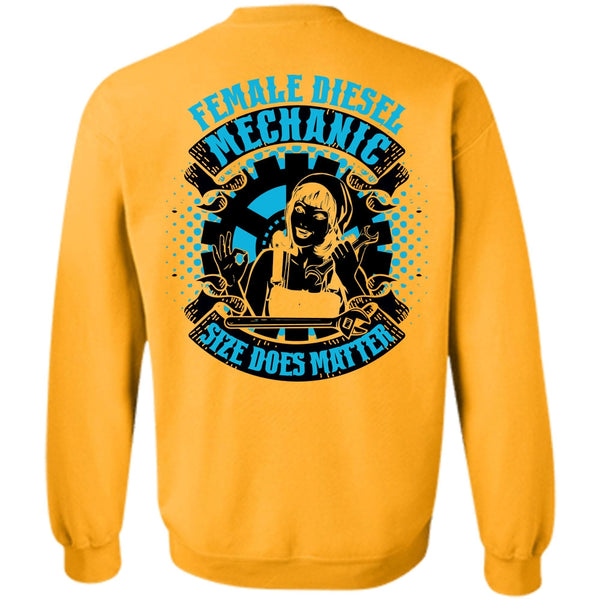 I Love Mechanic T Shirt, Female Diesel Mechanic Sweatshirt