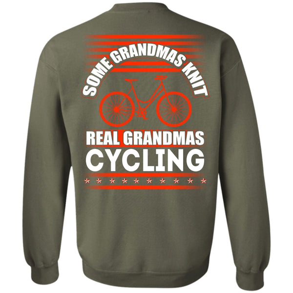 Real Grandmas Cycling T Shirt, I Love Biking Sweatshirt