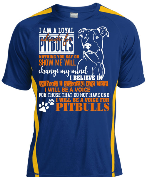 I Will Be A Voice For Pit Bulls T Shirt, Loyal Advocate For Pit Bulls T Shirt, Cool Shirt