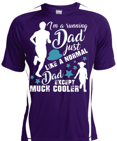 I'm A Running Dad T Shirt, Just Like A Normal Dad T Shirt, Cool Shirt