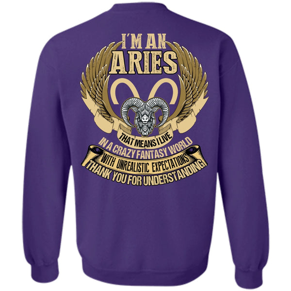 Thank You For Understanding T Shirt, I Love Aries Sweatshirt