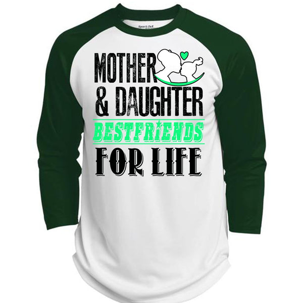 Mother And Daughter Best Friends T Shirt, I Love Mom T Shirt, Awesome T-Shirts  (Polyester Game Baseball Jersey)