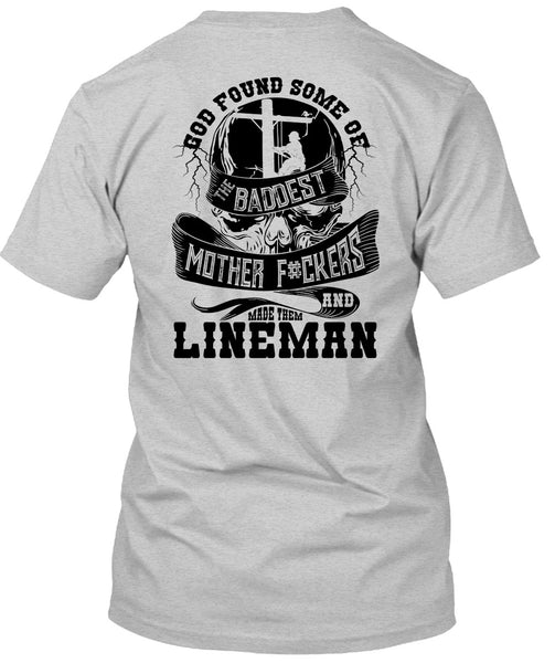 Made Them Lineman T Shirt, I Love Lineman T Shirt