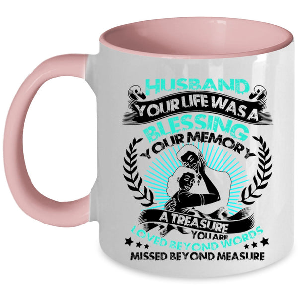 You Are Loved Beyond Words Coffee Mug, Husband Accent Mug