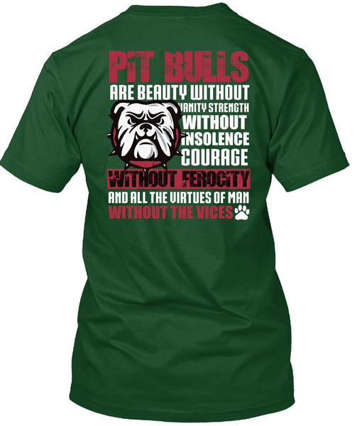 Pit Bulls Are Beauty T Shirt, My Favorite T Shirt