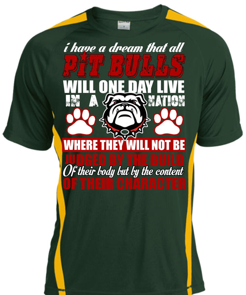 I Have A Dream That All Pit Bulls T Shirt, My Favorite T Shirt, Cool Shirt