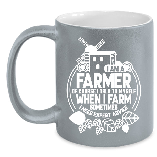 Yes I Am A Farmer Coffee Mug, Best Gift For Farmer Coffee Cup