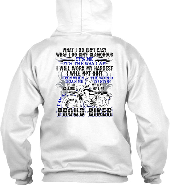 I Am A Proud Biker T Shirt, I Love Biker T Shirt