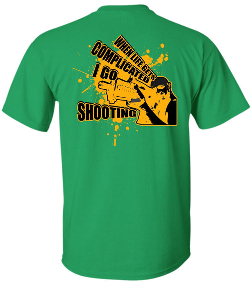 I Go Shooting T Shirt, I Love Hunting T Shirt