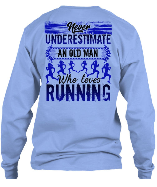 Old Man Who Loves Running T Shirt, I Love Running T Shirt