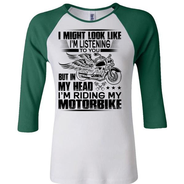 I'm Riding My Motorbike T Shirt, I Love Biker T Shirt, Awesome T-Shirts