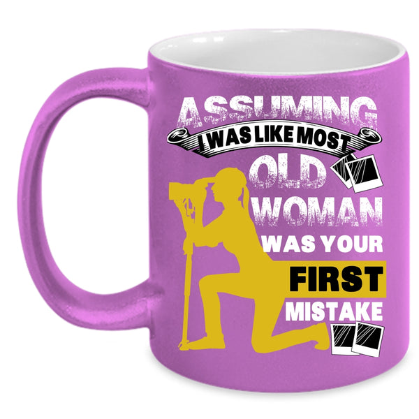 I Was Like Most Old Woman Coffee Mug, Old Photographer Coffee Cup