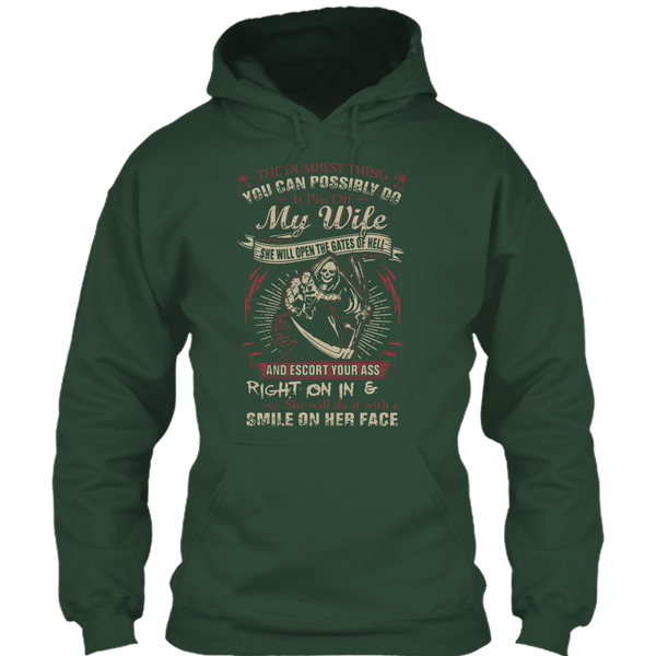 A black t-shirt with the shopify logo