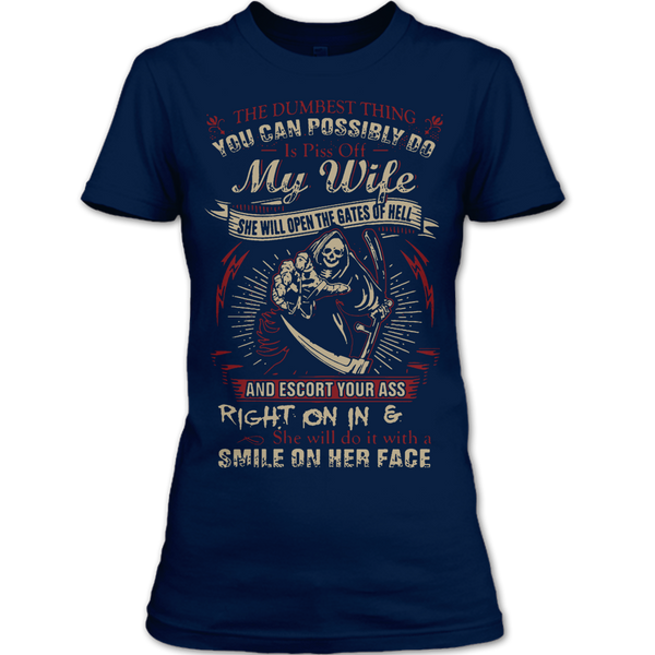 A black t-shirt with the shopify logo