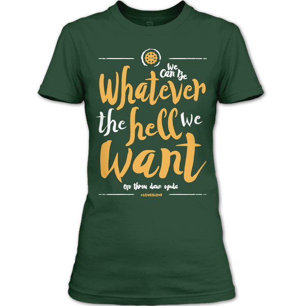 A black t-shirt with the shopify logo