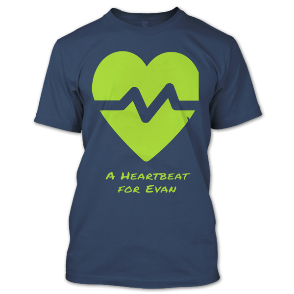 A black t-shirt with the shopify logo