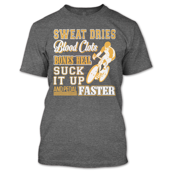 A black t-shirt with the shopify logo