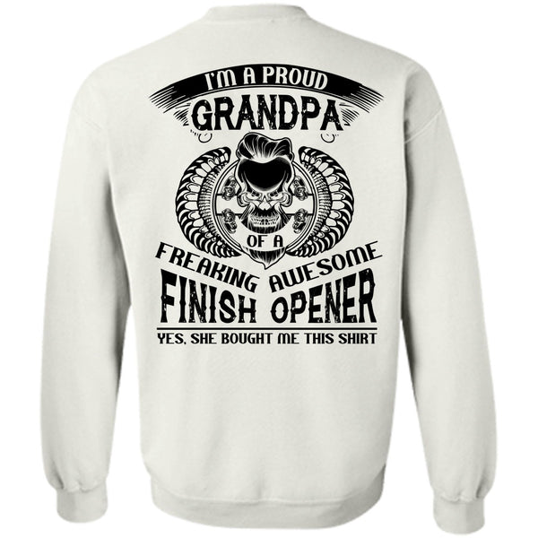 A black t-shirt with the shopify logo