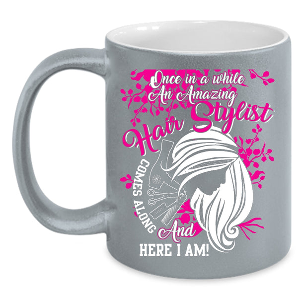 Amazing Hair Stylist Coffee Mug, Cute Gift For Hairstylist Coffee Cup