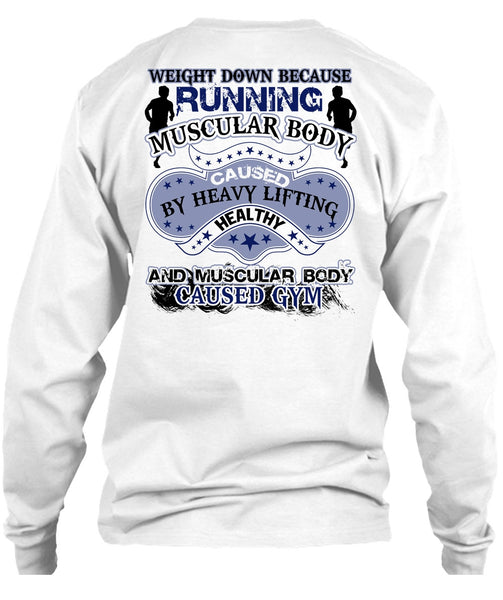 Running Muscular Body T Shirt, I Love Running T Shirt