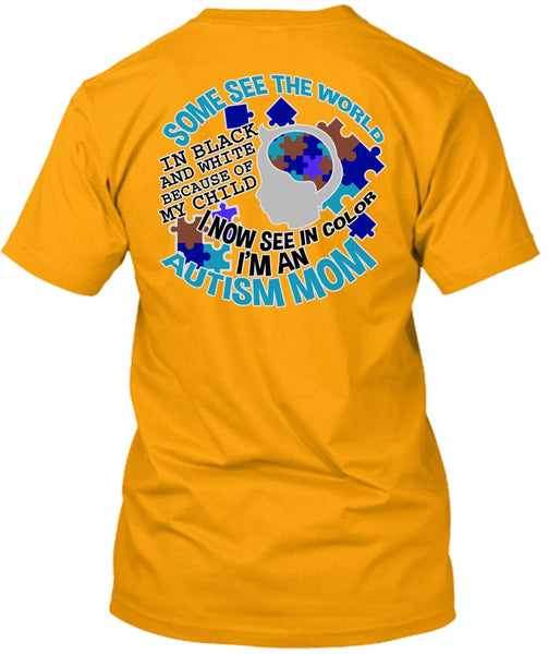I'm An Autism Mom T Shirt, I Love Mom T Shirt