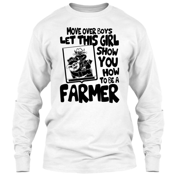 Let This Girl T Shirt, Coolst Farmer Girls T Shirt