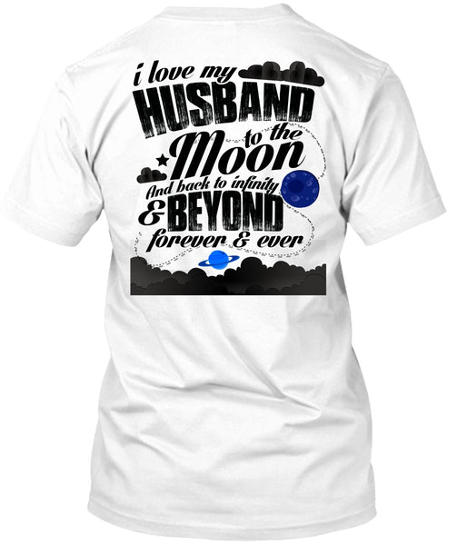 A black t-shirt with the shopify logo