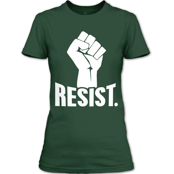 A black t-shirt with the shopify logo