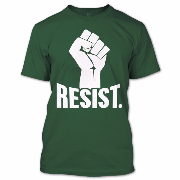 A black t-shirt with the shopify logo