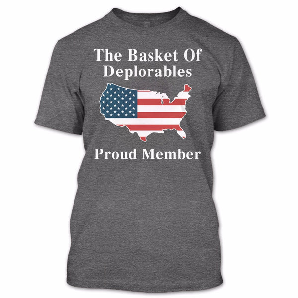 A black t-shirt with the shopify logo