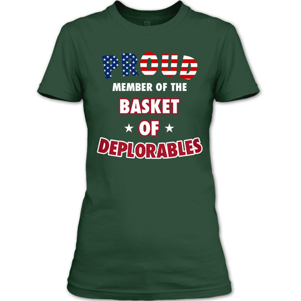 A black t-shirt with the shopify logo