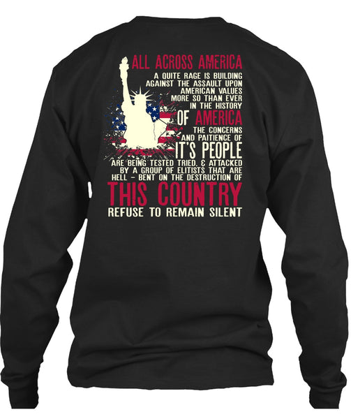 All Across America T Shirt, Being A Veteran T Shirt