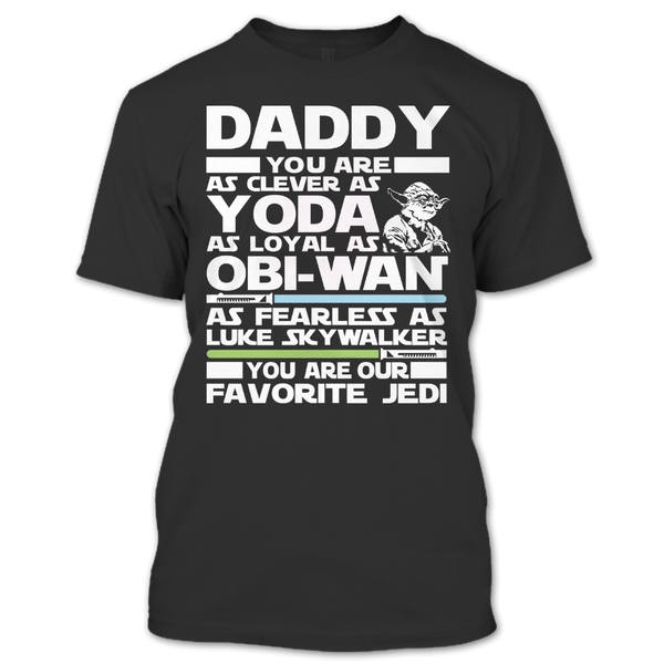 A black t-shirt with the shopify logo